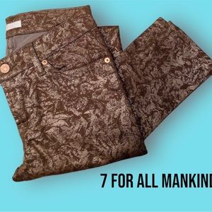 7 for all mankind: Golden Leaf Skinny